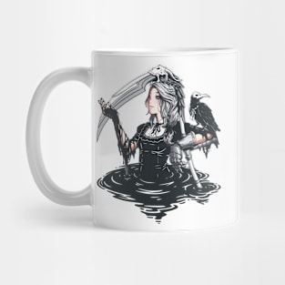 Black, White & Black Mug